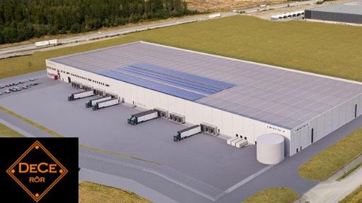 Överblicksbild - Hemtex nya lager i Borås!