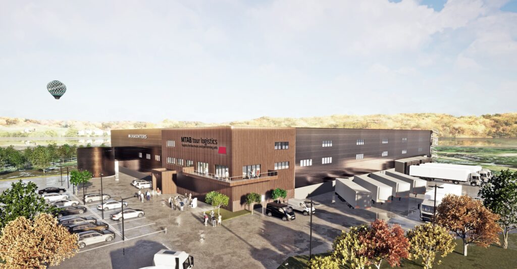 Logistikanläggning i Södertälje